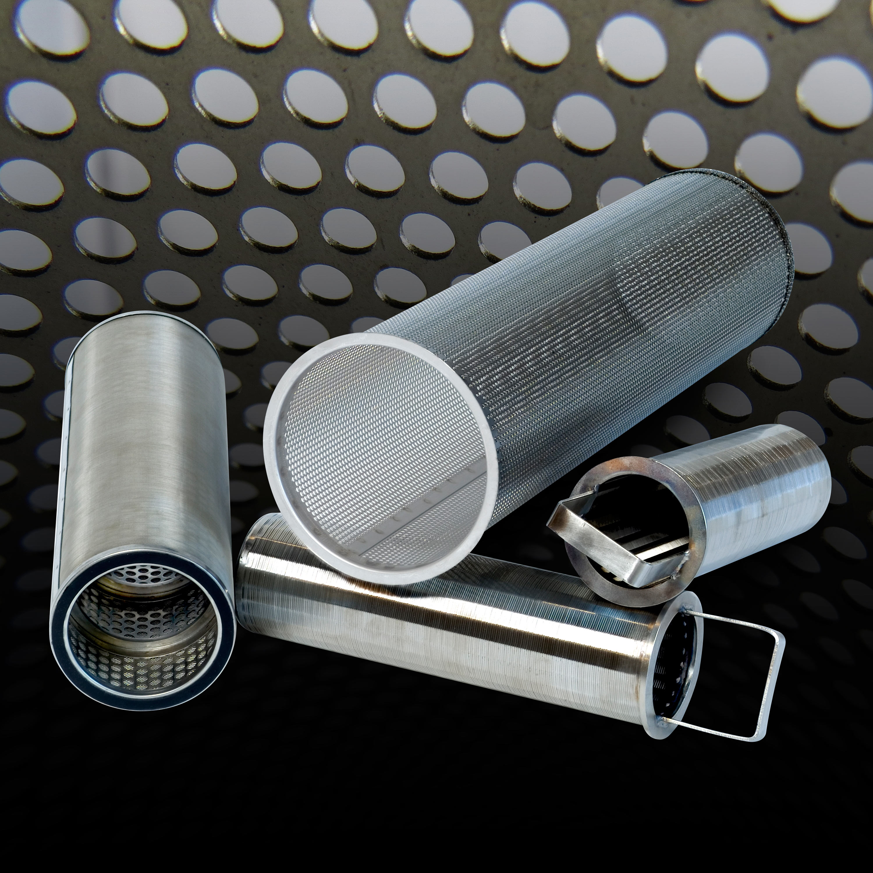 Wedge wire basket for process filtration FiltrIndustries